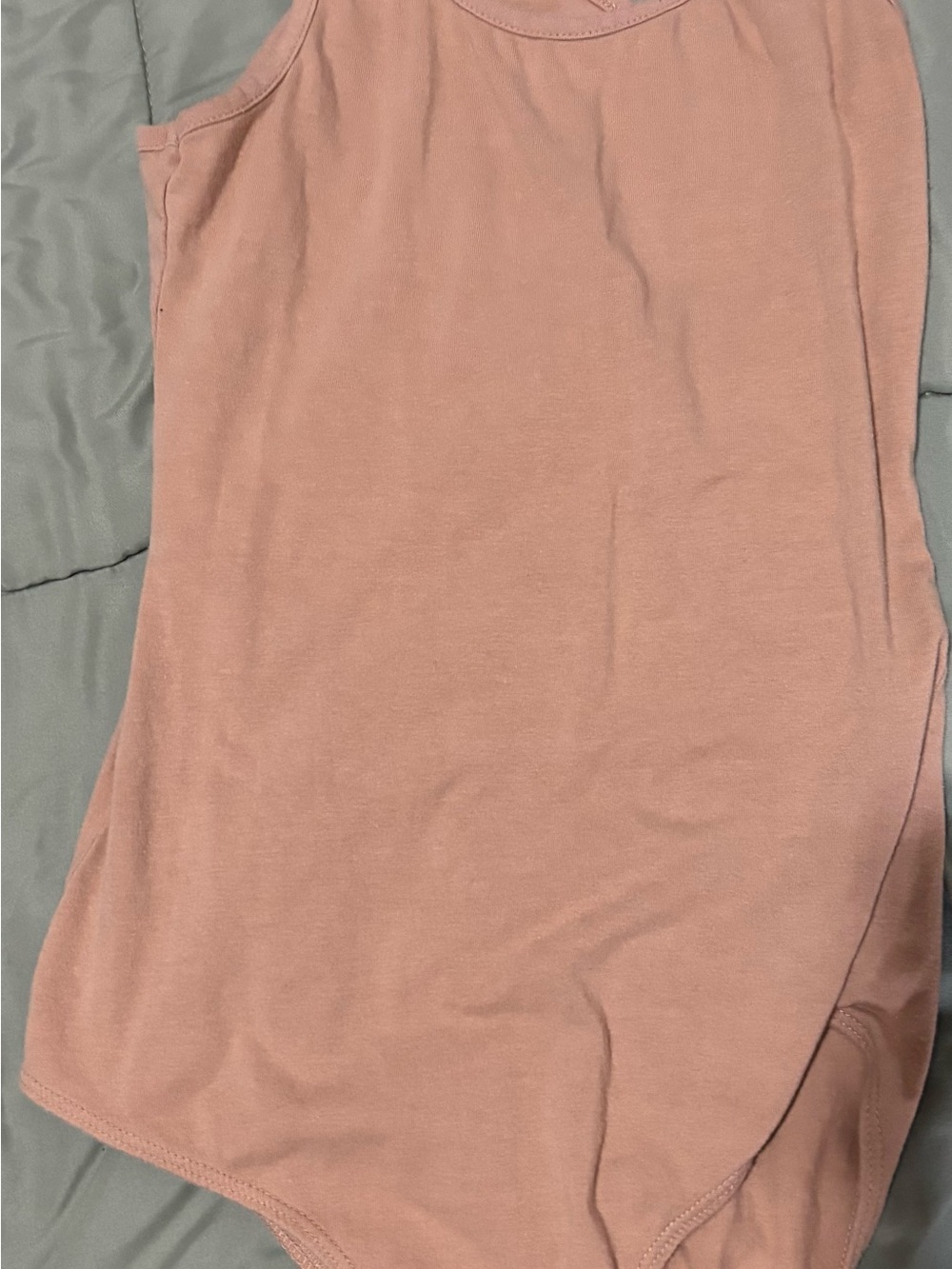 Women’s Ribbed Knit Skirt in Dusty Rose